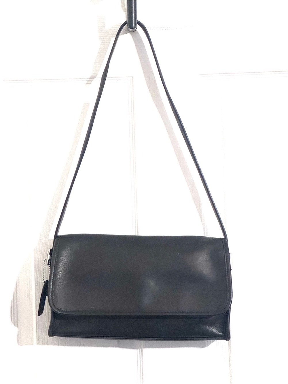 🖤 Vintage Coach "Andrea" Flap Shoulder Bag (#9072)